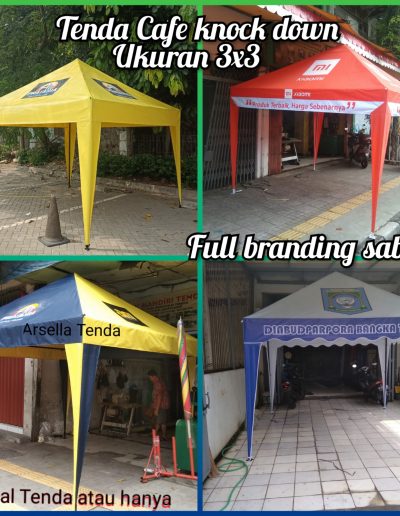 Tenda Cafe piramid Arsella Tenda (2)